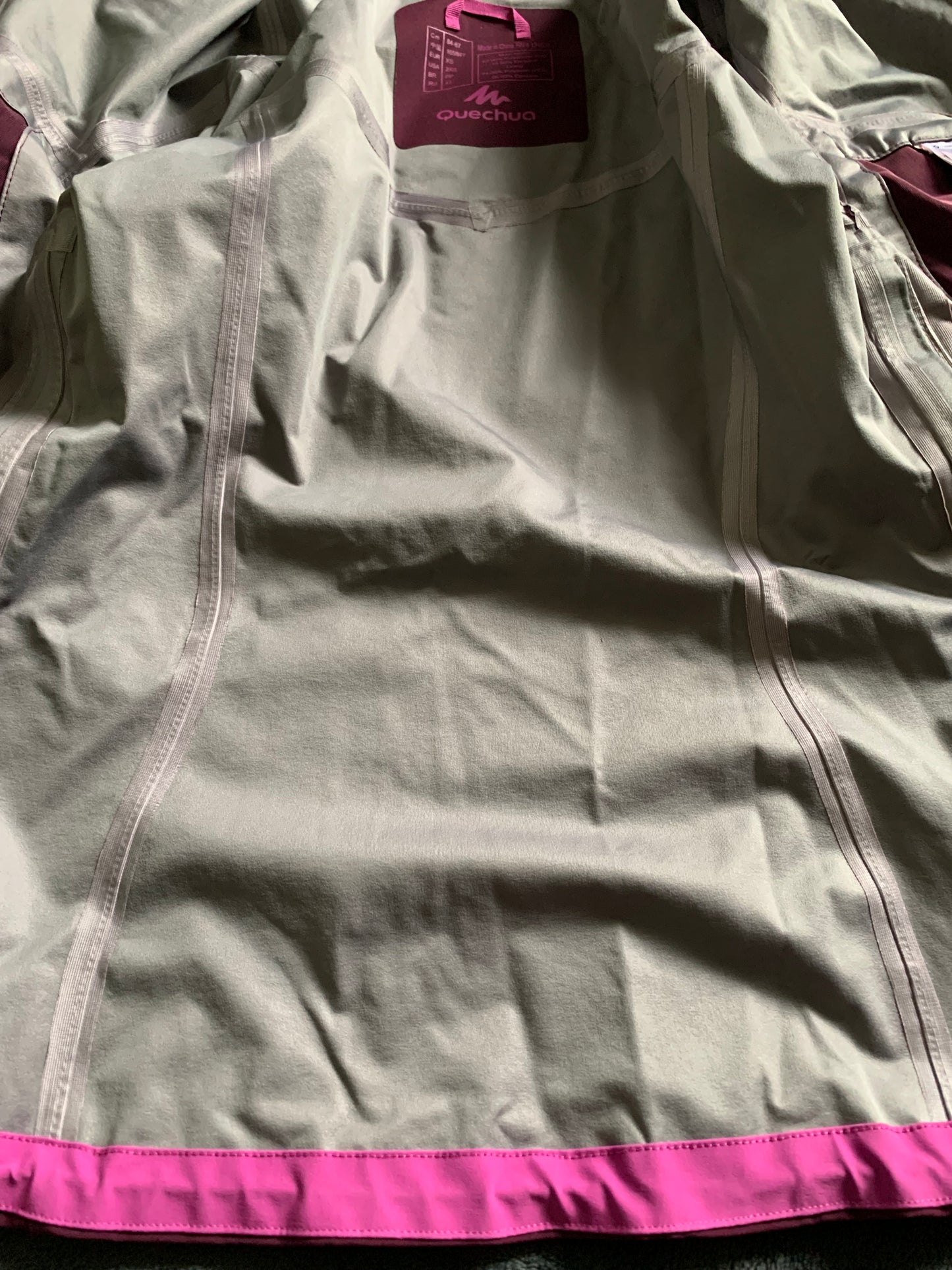 Veste quechua imperméable. Taille XS. Pour femmes