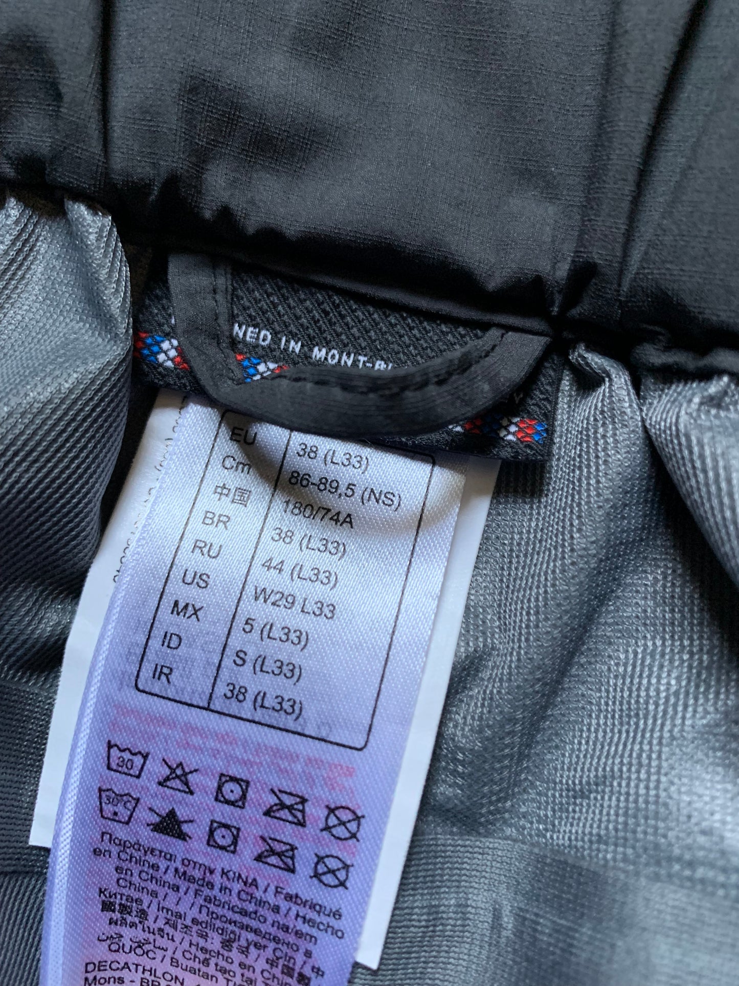 Pantalon imperméable forclaz d’occasion pour hommes. Taille xs/s