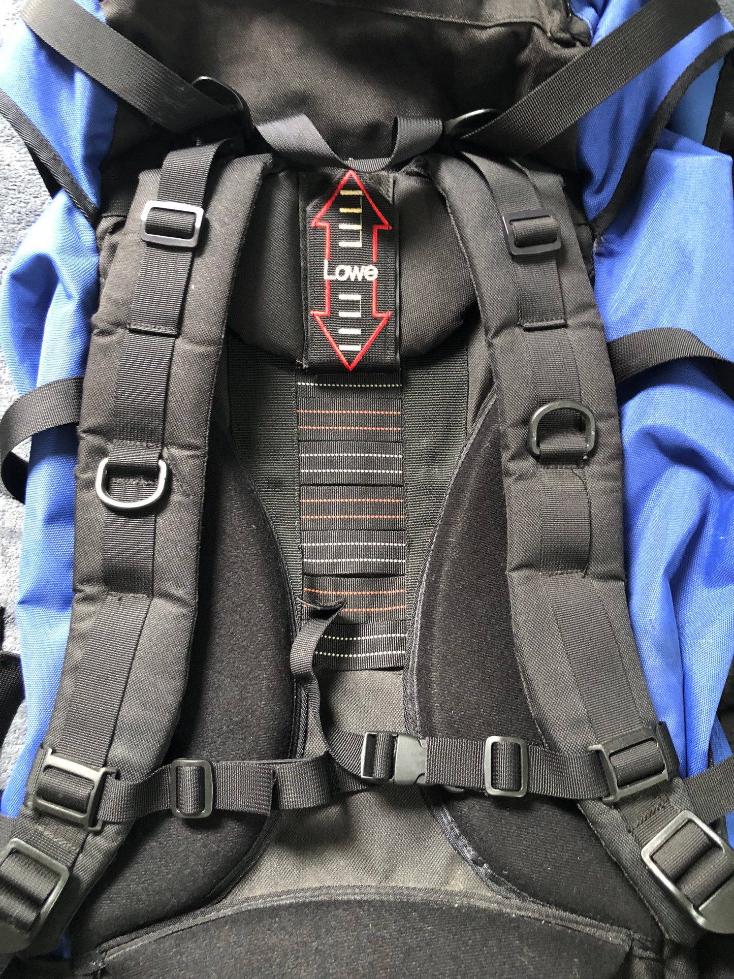 Sac à dos Lowe Alpine 55+15 L.