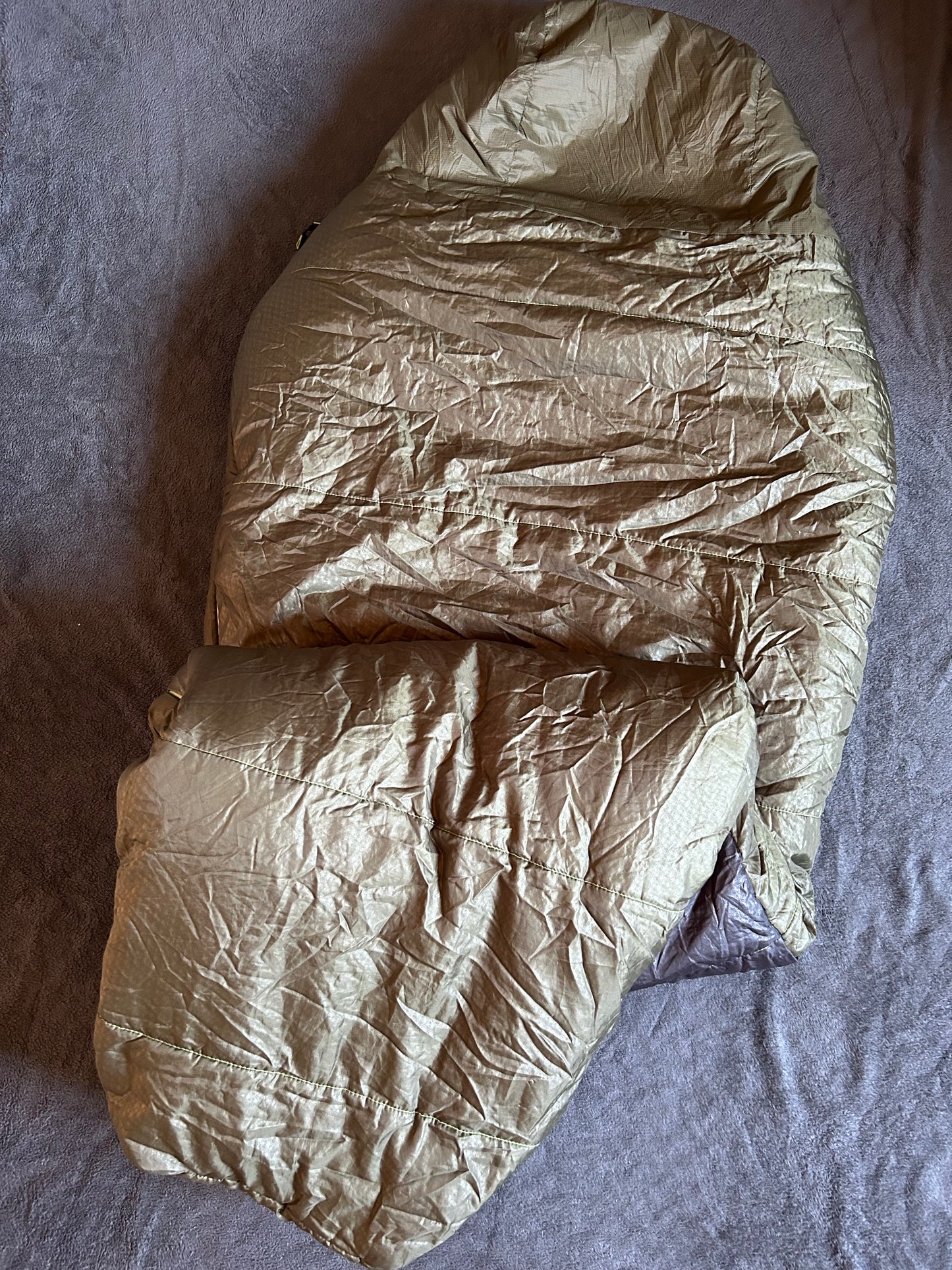 Sac de couchage forclaz d’occasion -5 degrés light. Taille L