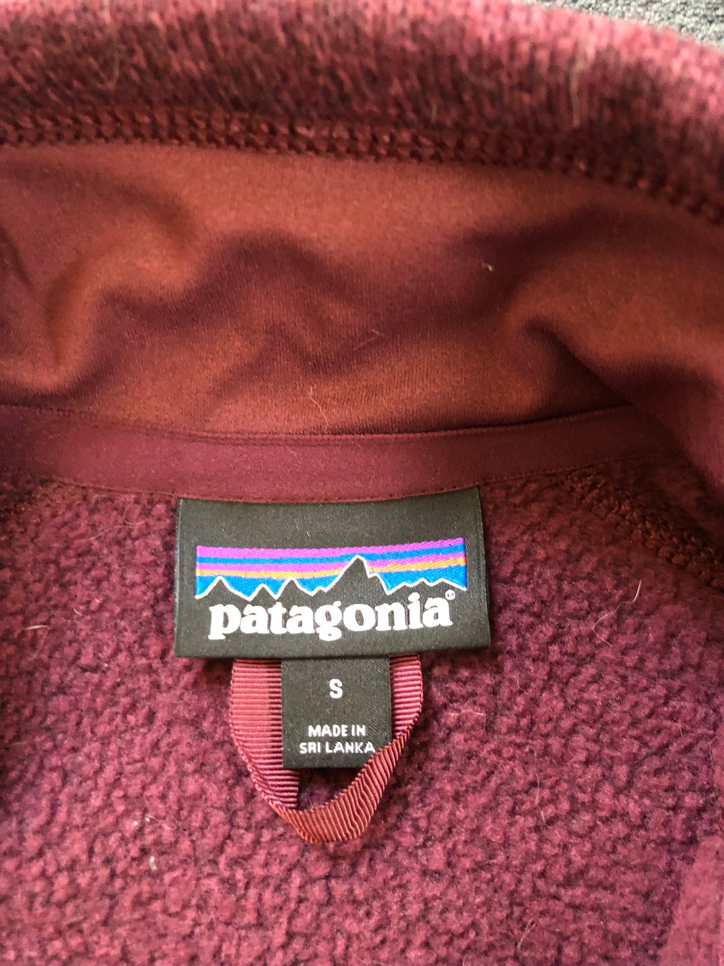 Veste Patagonia pour femmes. Taille S.