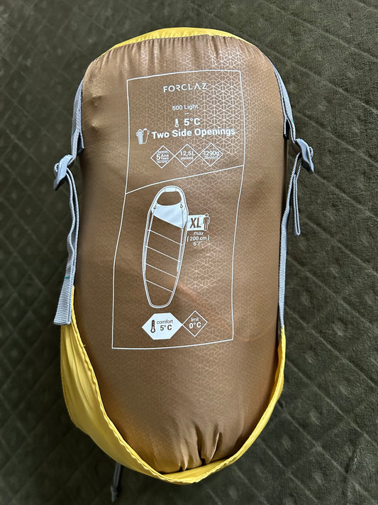 Sac de couchage forclaz 5 degrés light d’occasion. Taille XL