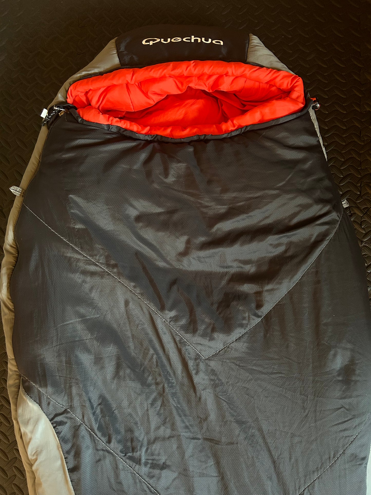 Sac de couchage quechua d’occasion -5 degres bionnassay. Taille L.