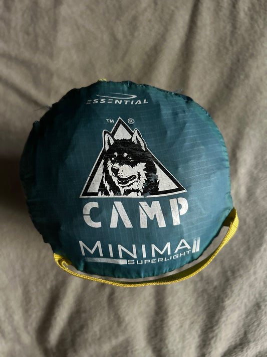 Location tente Camp minima superlight 2. 25 euros le week-end.