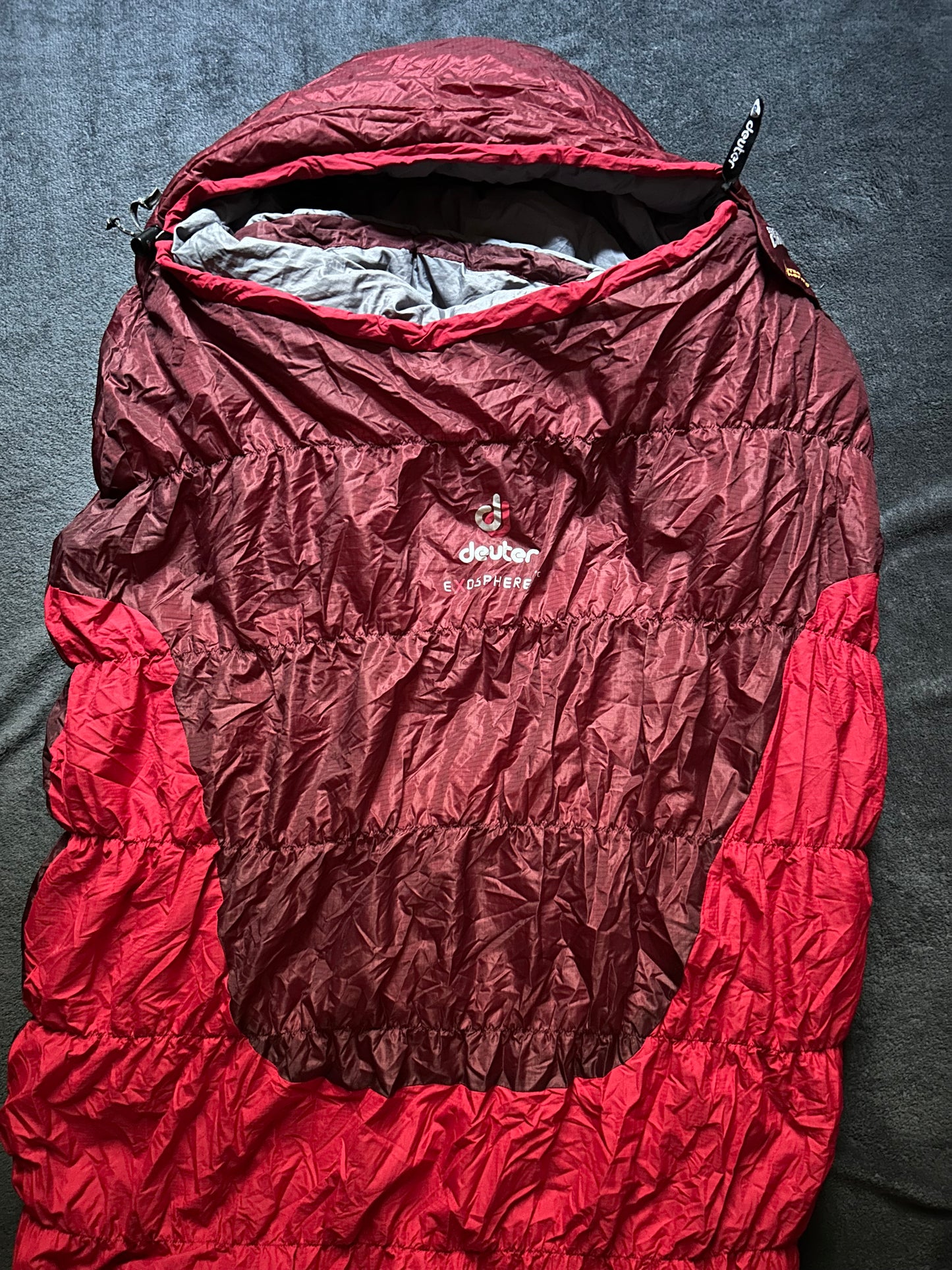 Sac de couchage Deuter Exosphere -4 degrés d’occasion. Taille M
