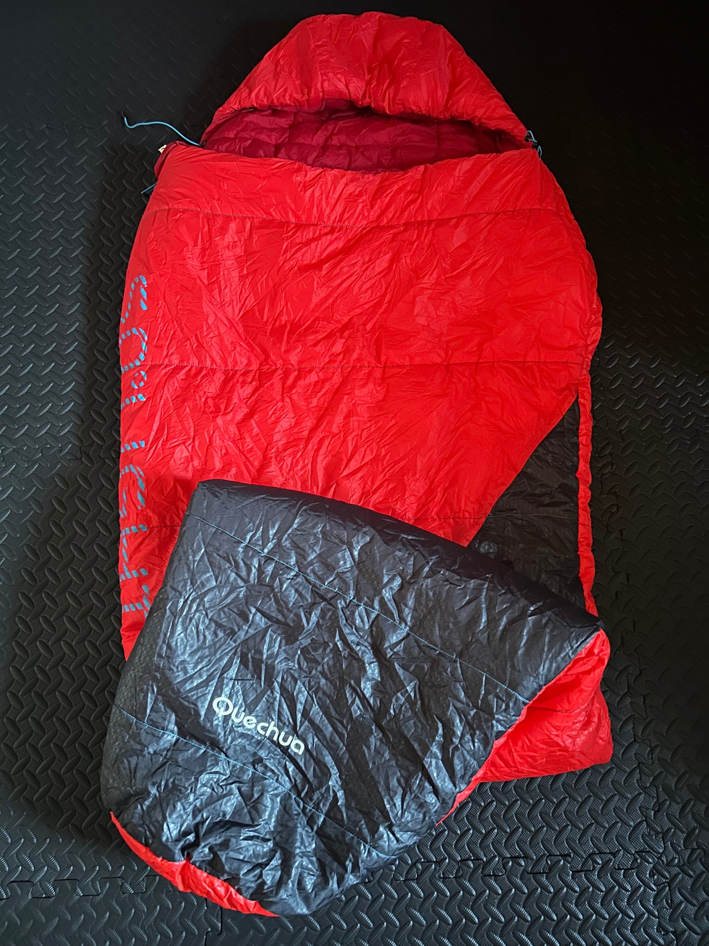 Sac de couchage quechua 0 degrés light d’occasion. Taille L