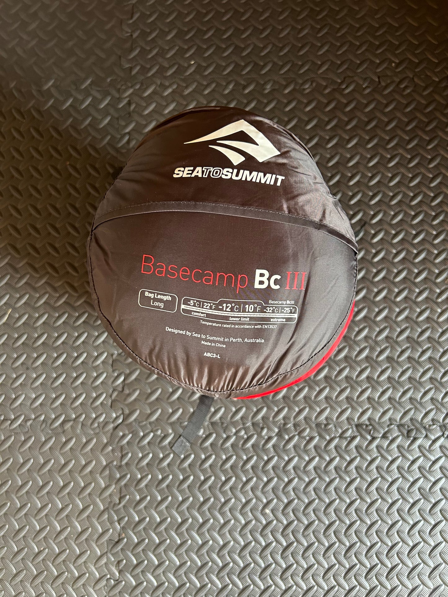 Sac de couchage Sea to summit d’occasion Basecamp BC 3. Taille Long.