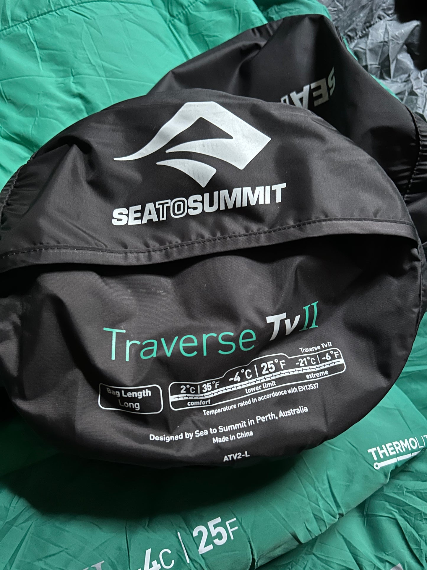 Location sac de couchage sea to summit. 15 euros / week-end et 25 euros la semaine.