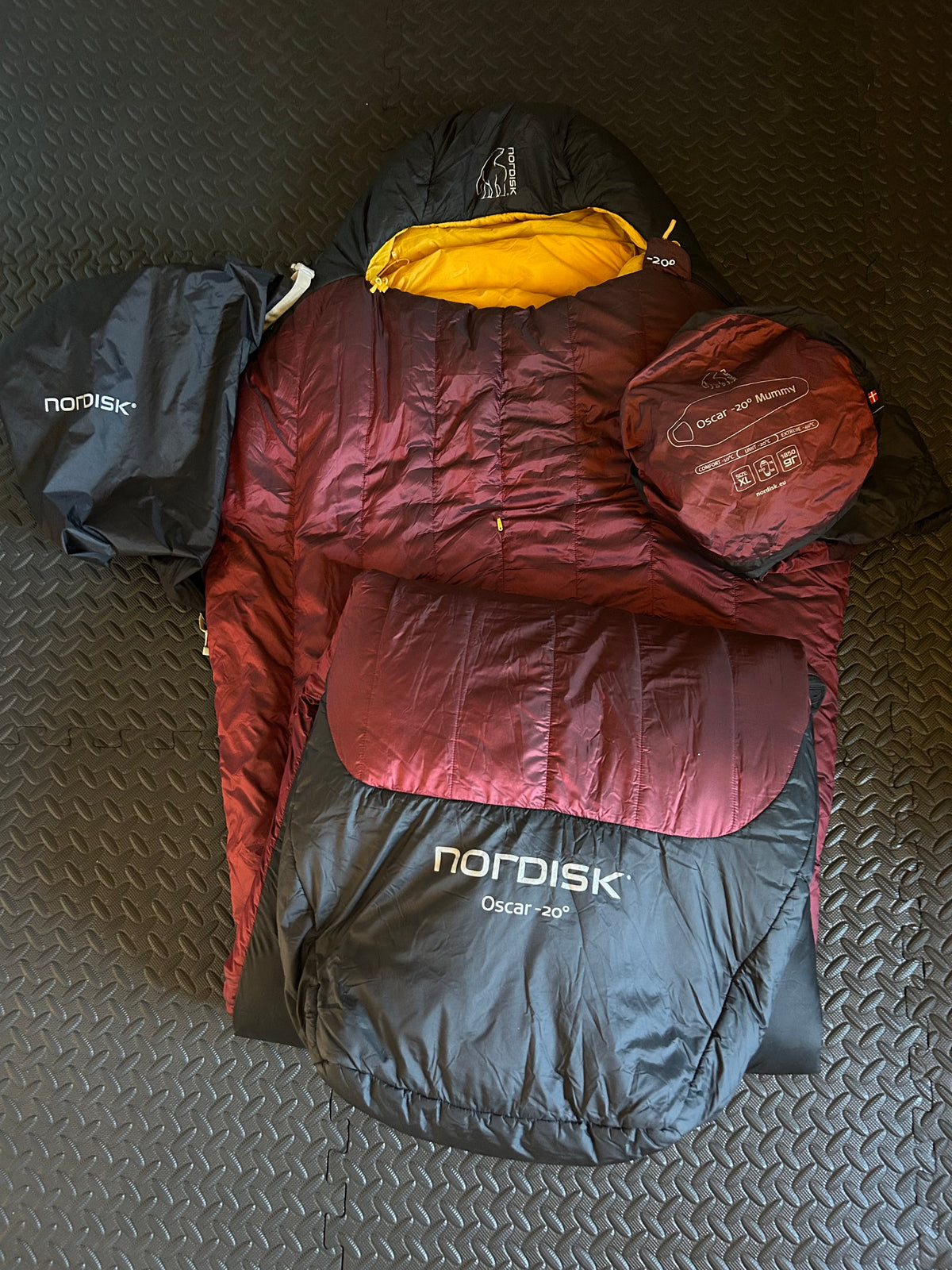 Sac de couchage Nordisk -20 degrés d’occasion.