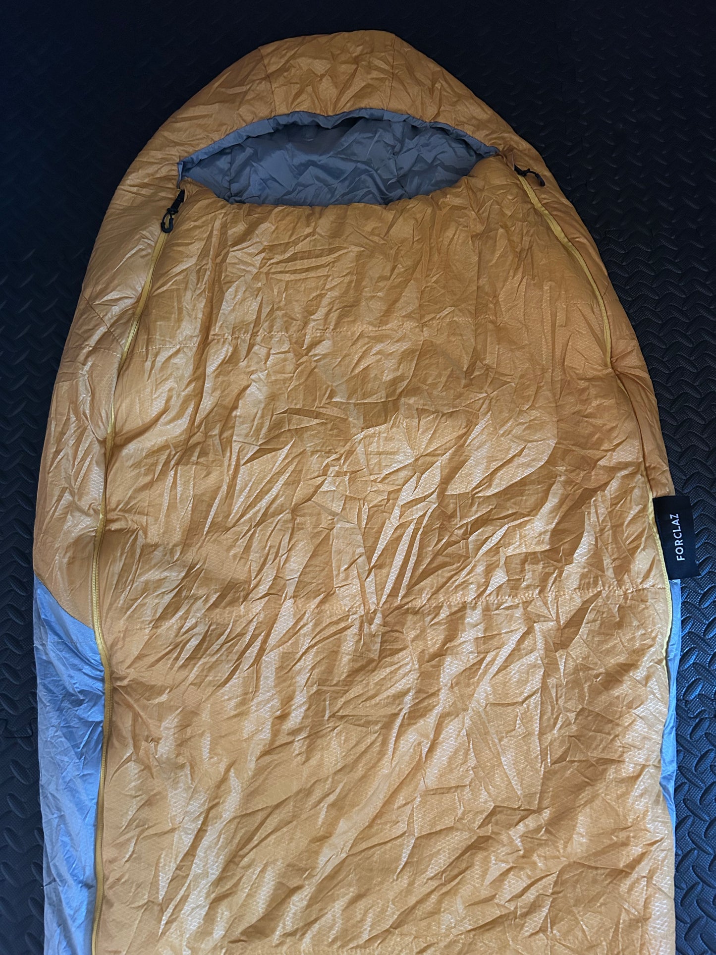 Sac de couchage forclaz 5 degrés trek 500 d’occasion. Taille XL