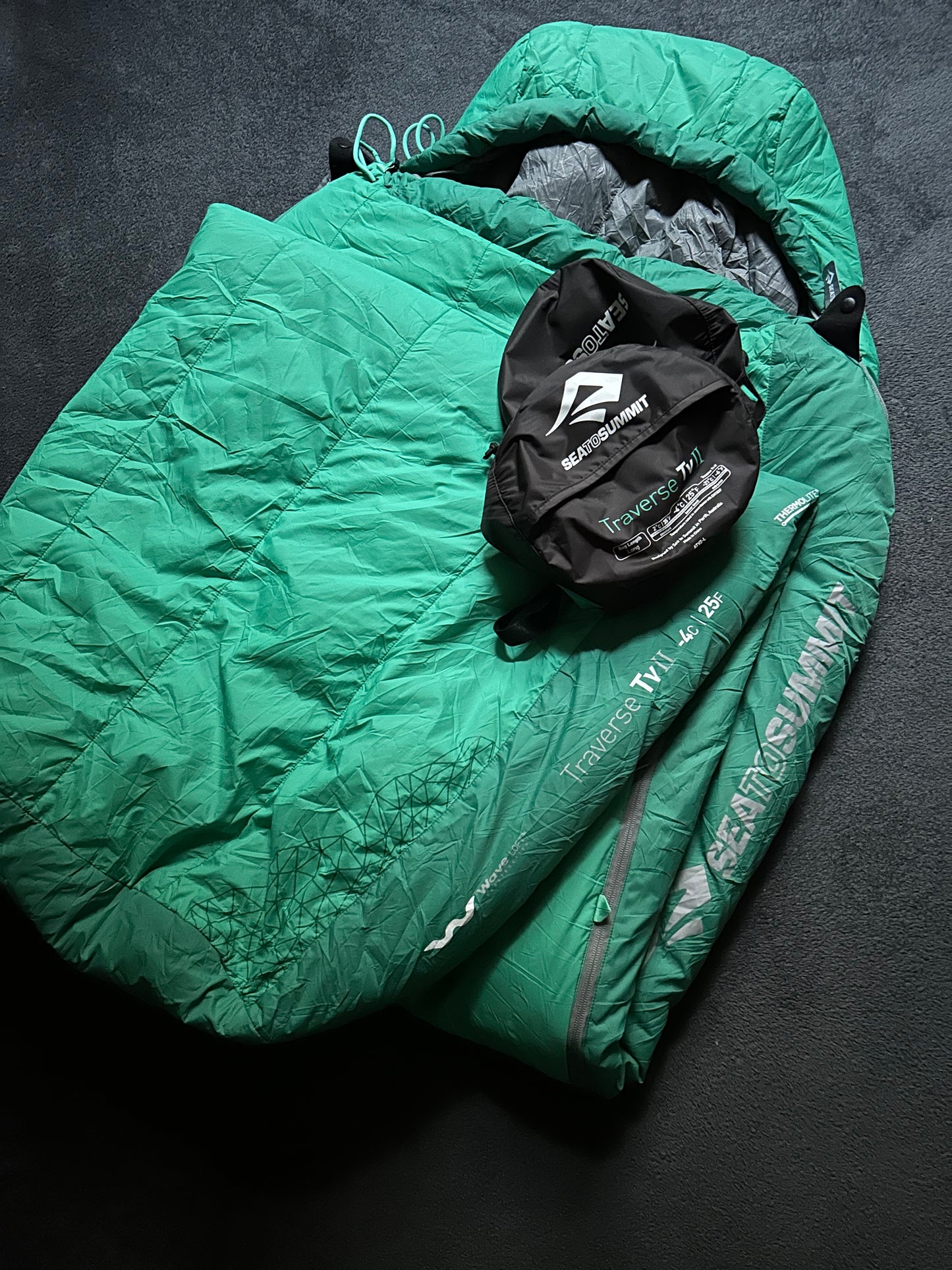 Location sac de couchage sea to summit. 15 euros / week-end et 25 euros la semaine.