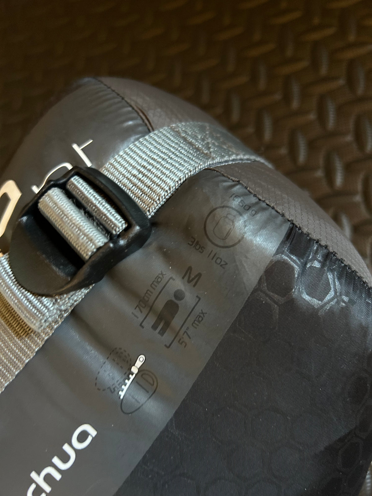 Sac de couchage quechua 0 degrés d’occasion. Taille M