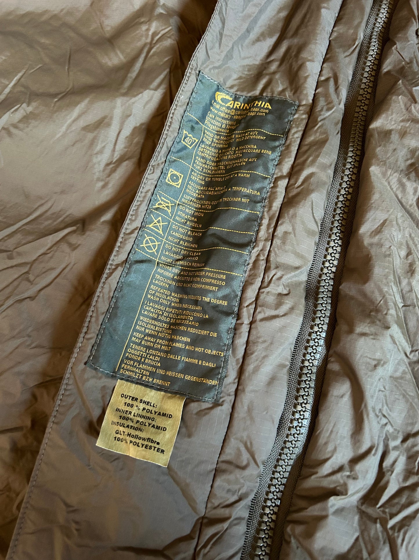 Sac de couchage Carinthia defence 4 d’occasion. Taille 200