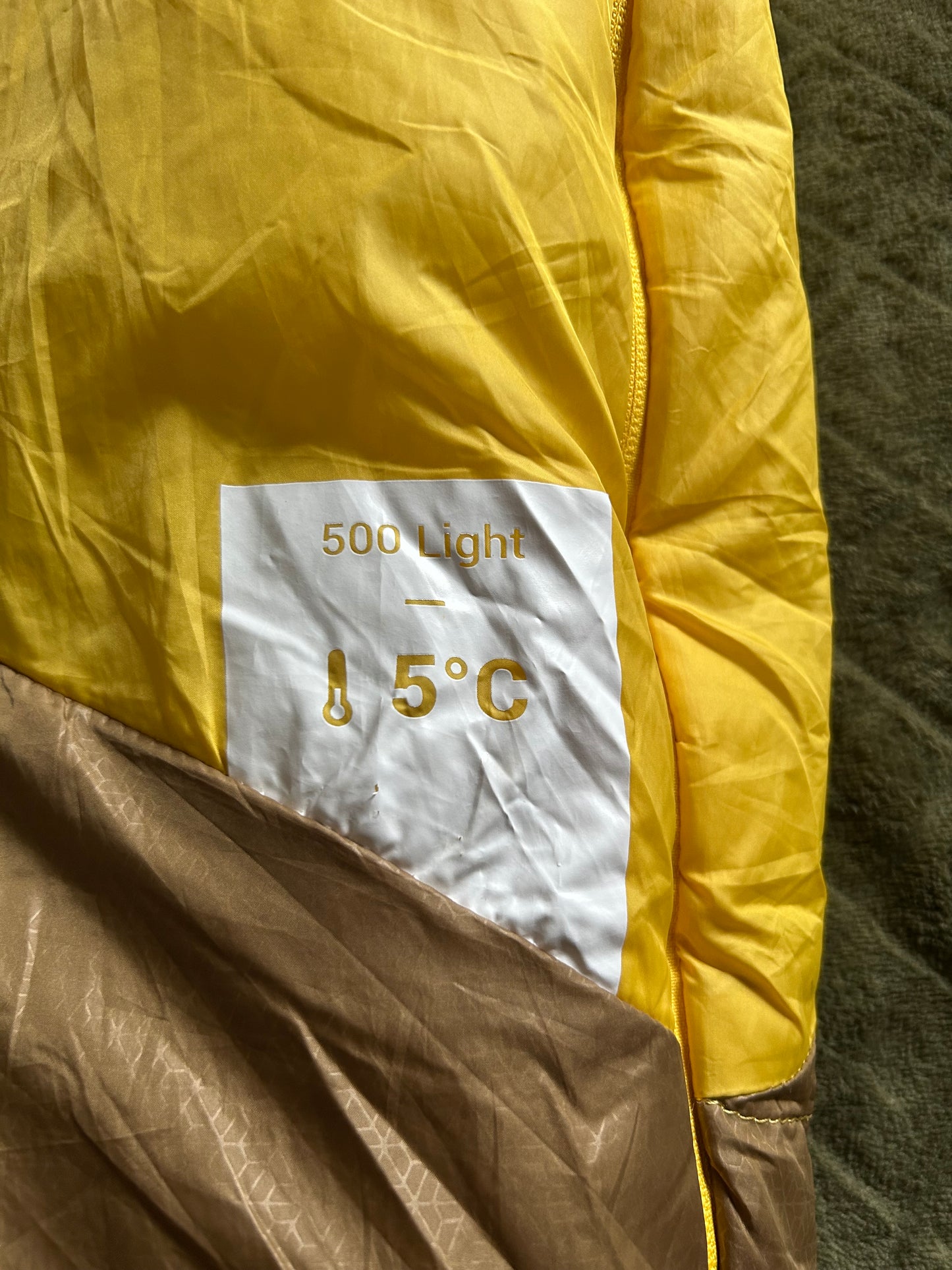 Sac de couchage forclaz 5 degrés light d’occasion. Taille XL