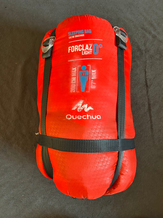 Sac de couchage forclaz 0 degrés light d’occasion. Taille XL