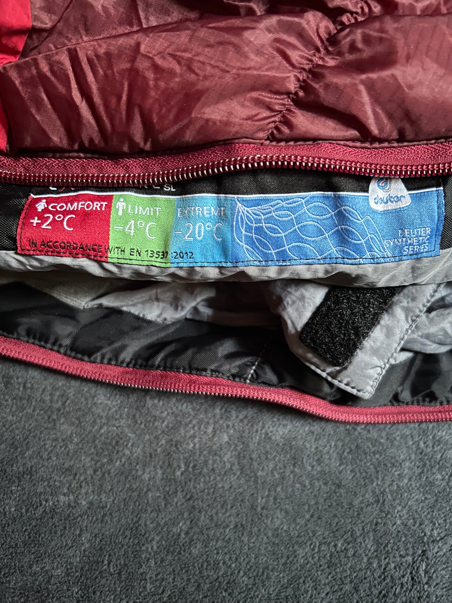 Sac de couchage Deuter Exosphere -4 degrés d’occasion. Taille M