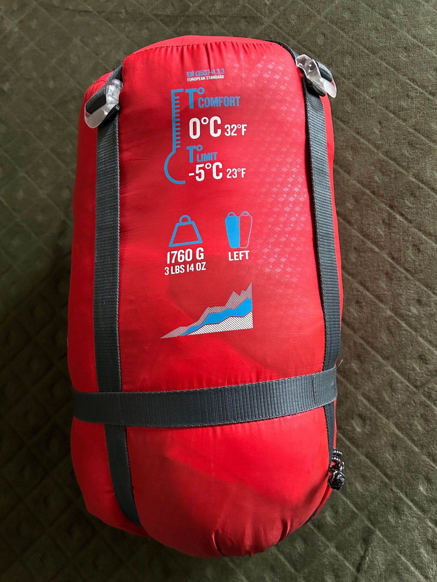 Sac de couchage forclaz 0 degrés light d’occasion. Taille XL