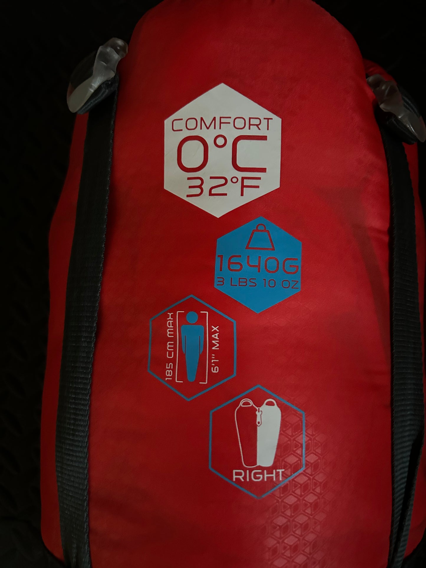 Sac de couchage quechua 0 degrés light d’occasion. Taille L