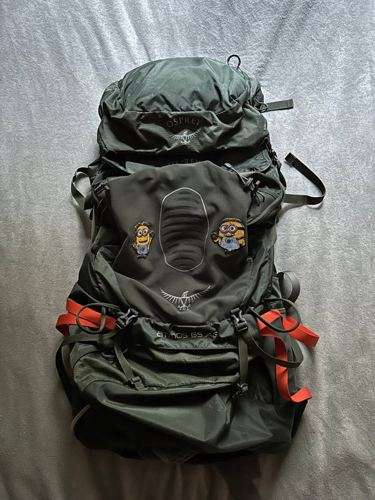 Location sac à dos Osprey Atmos 65 AG. Taille L. 15 euros / week-end et 20 euros / semaine.