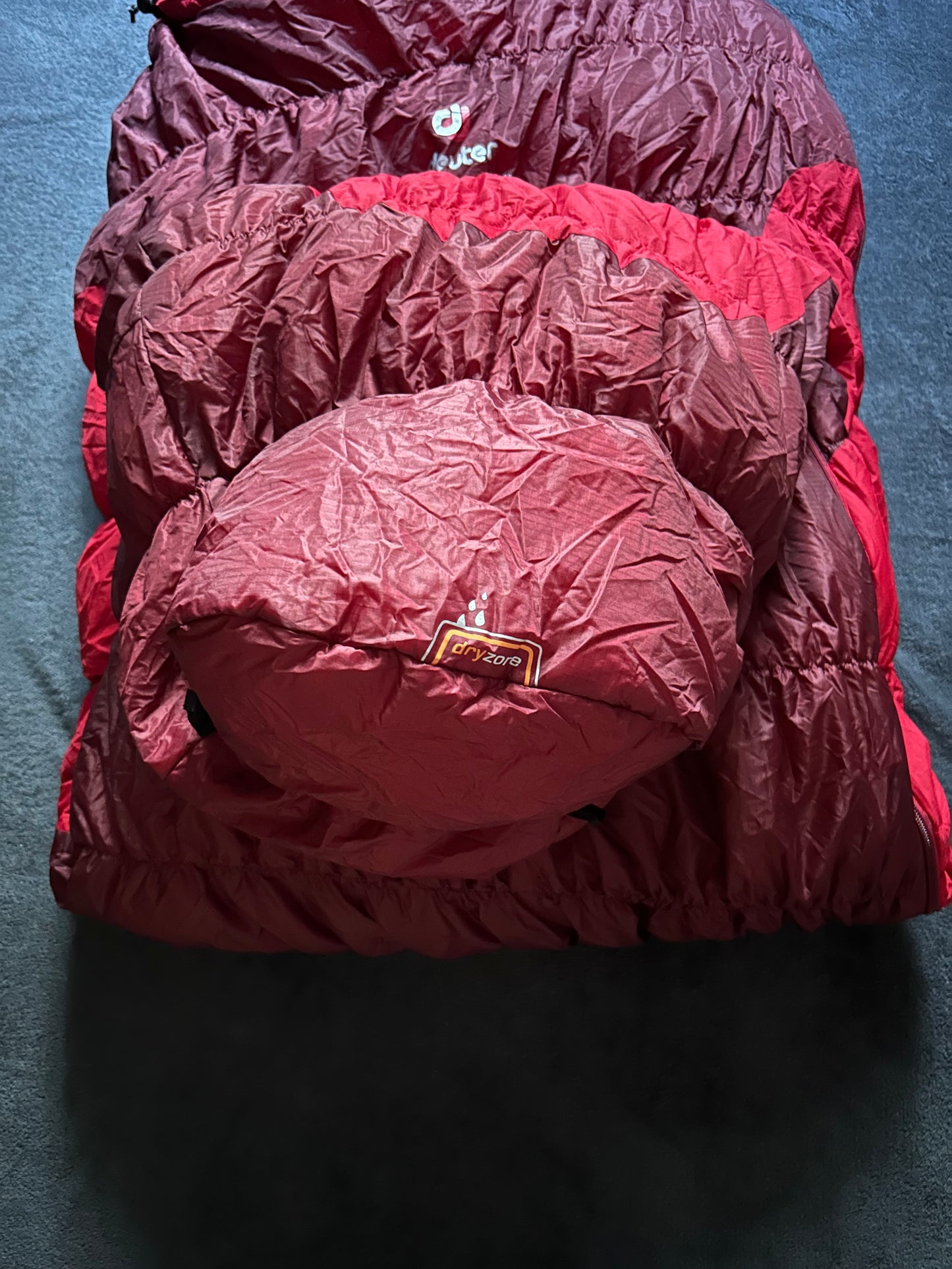 Sac de couchage Deuter Exosphere -4 degrés d’occasion. Taille M