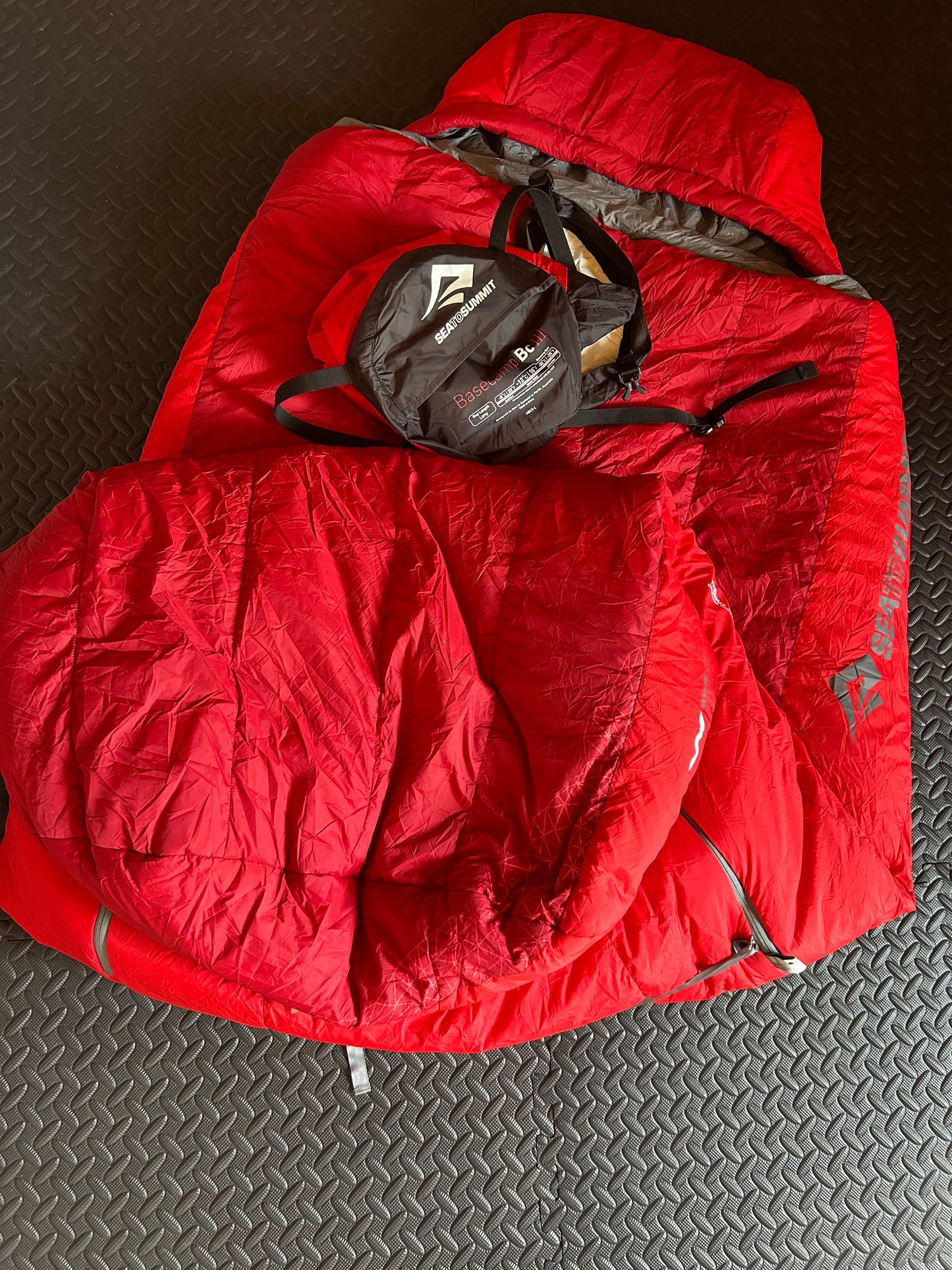 Sac de couchage Sea to summit d’occasion Basecamp BC 3. Taille Long.