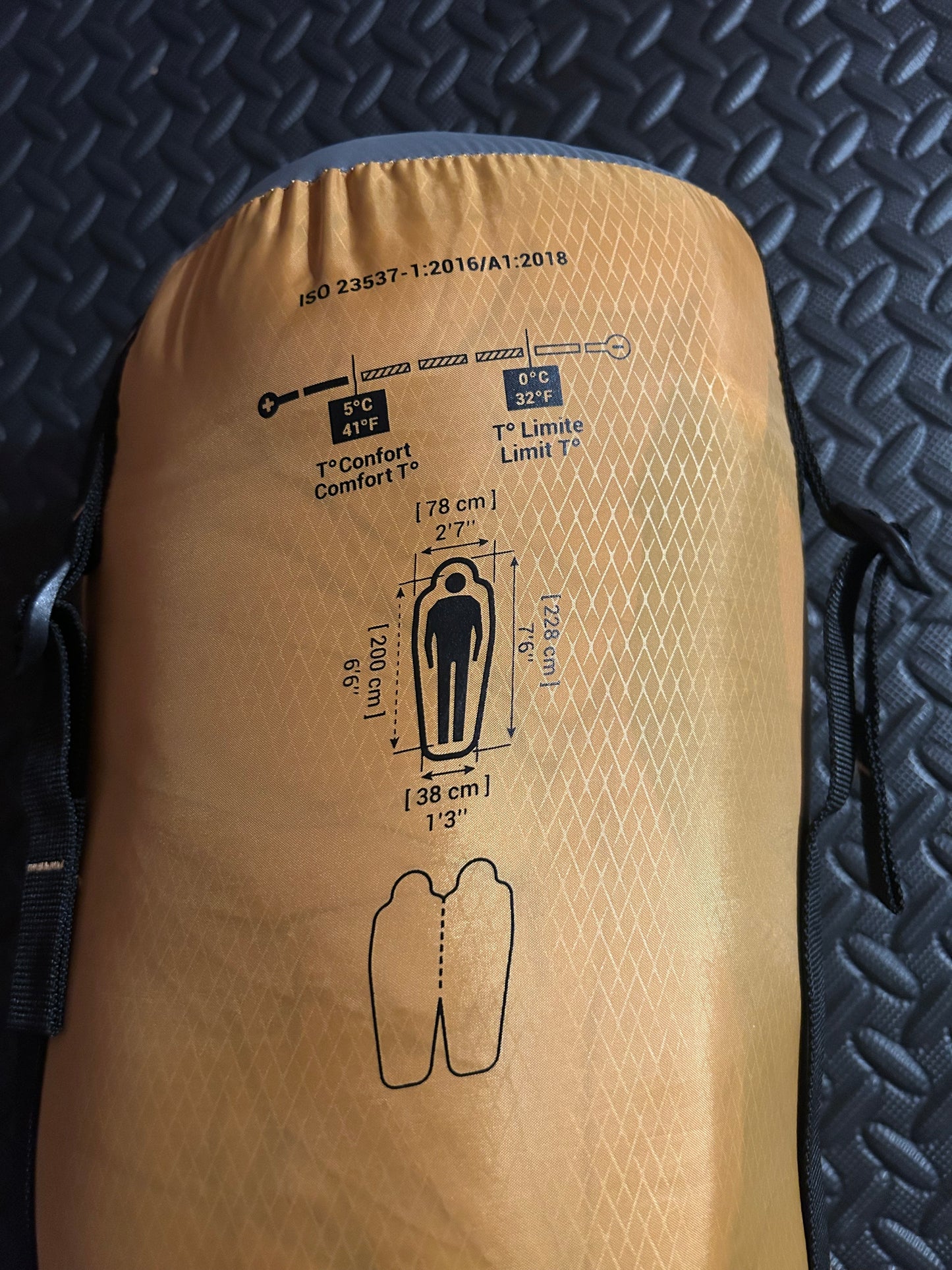 Sac de couchage forclaz 5 degrés d’occasion. Taille XL