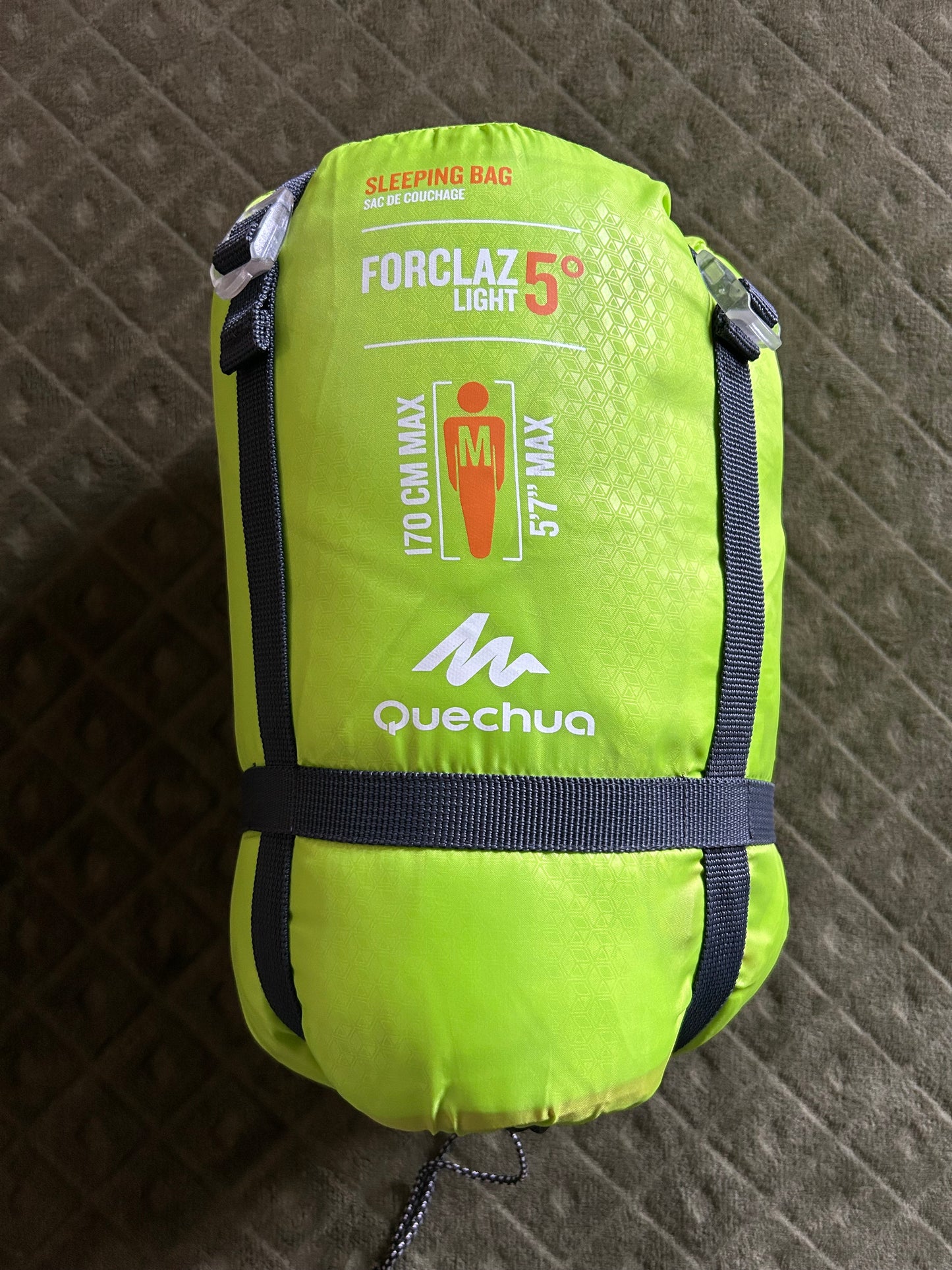 Sac de couchage forclaz 5 degrés light d’occasion. Taille M