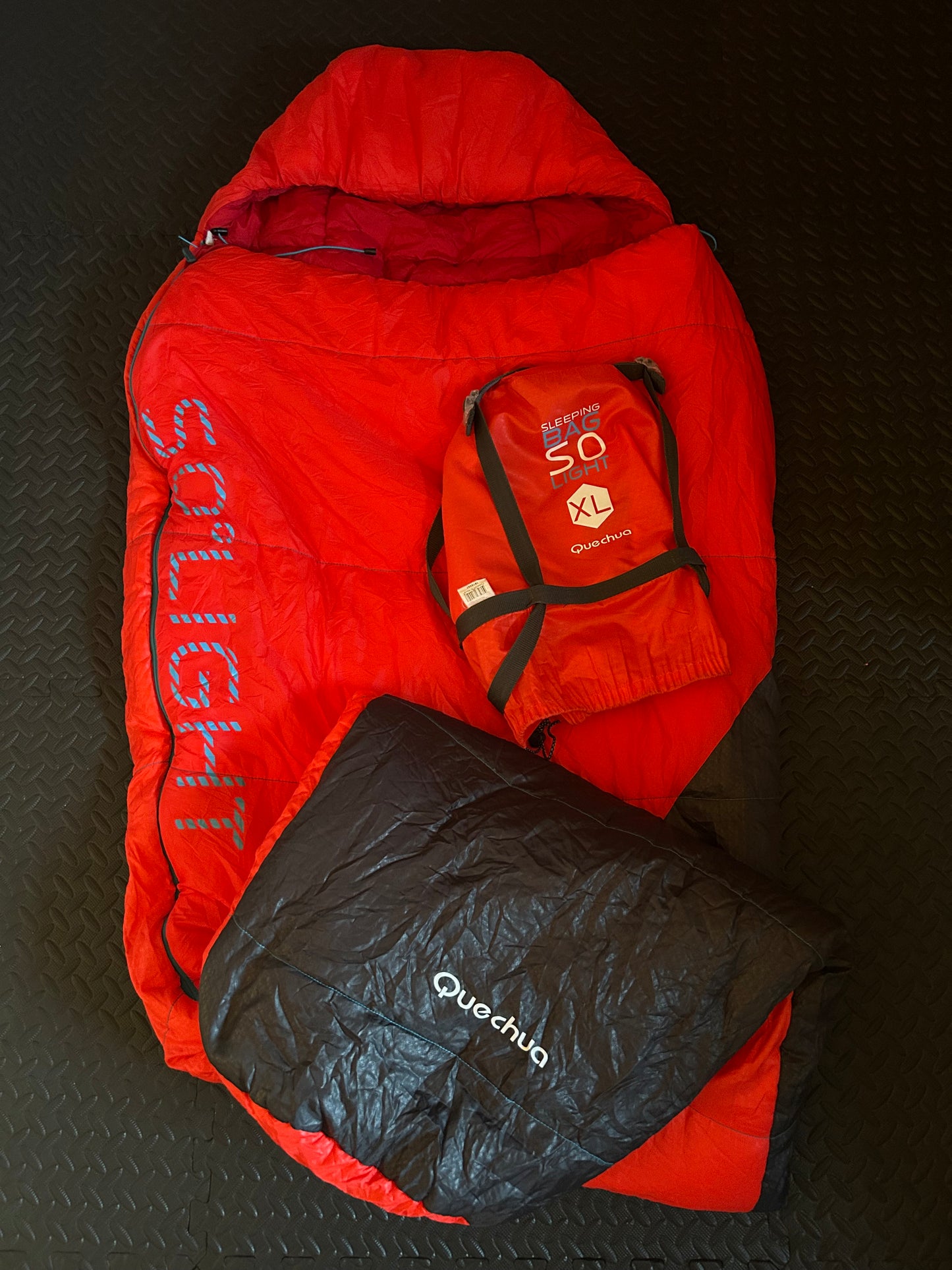 Sac de couchage quechua 0 degrés light d’occasion. Taille XL