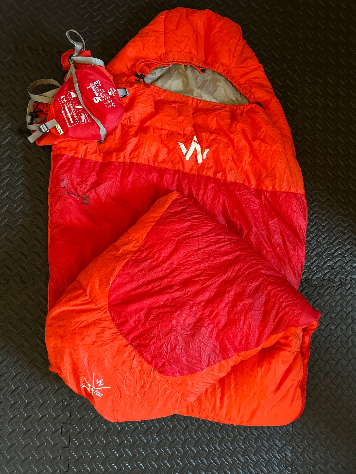 Sac de couchage wanabee d’occasion light 5 down.