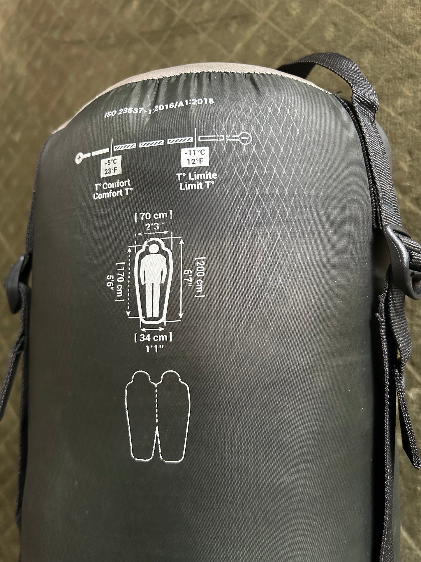 Sac de couchage forclaz -5 degrés d’occasion. Taille M