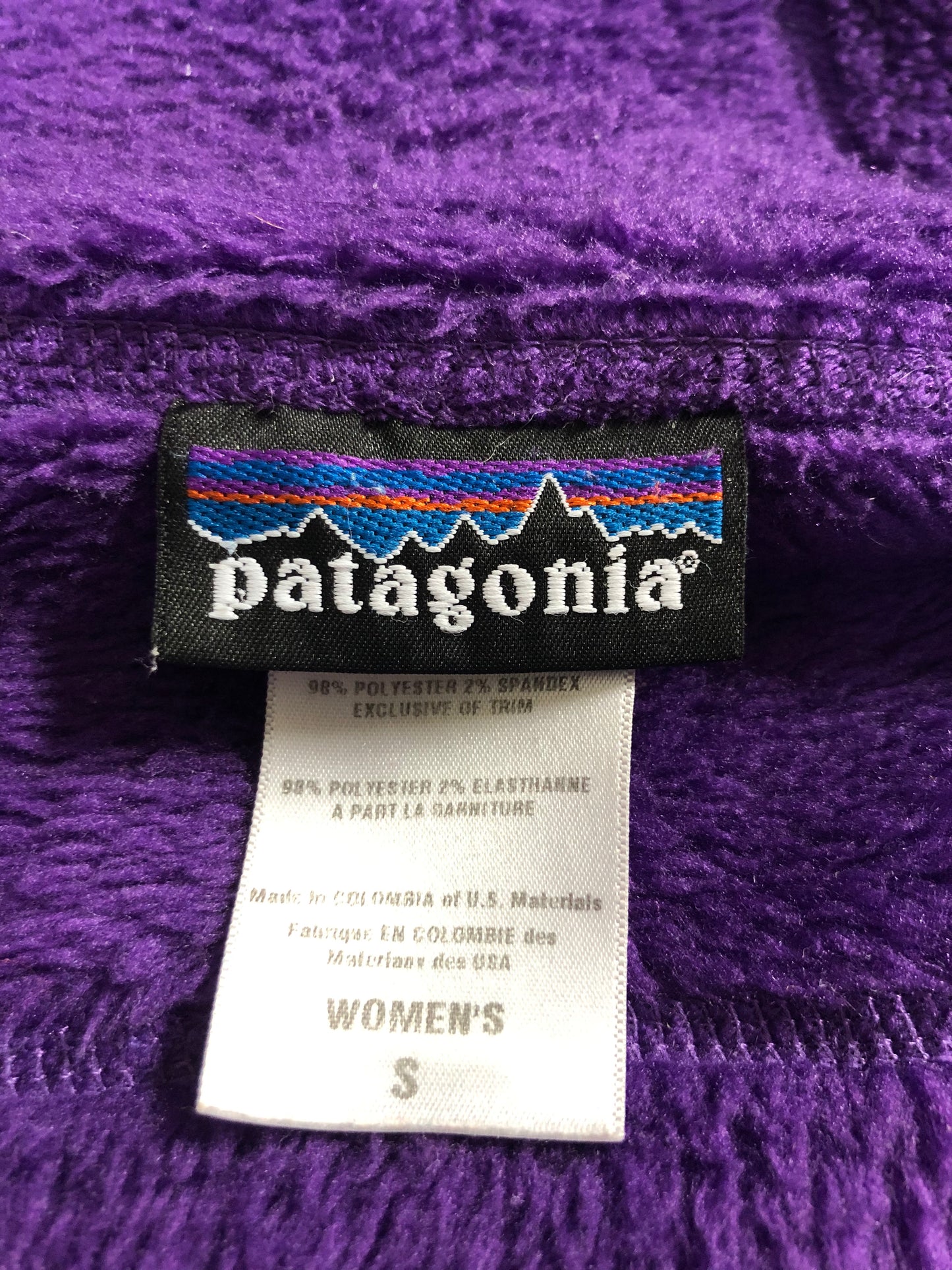 Gilet polaire patagonia R pour femmes. Taille S.